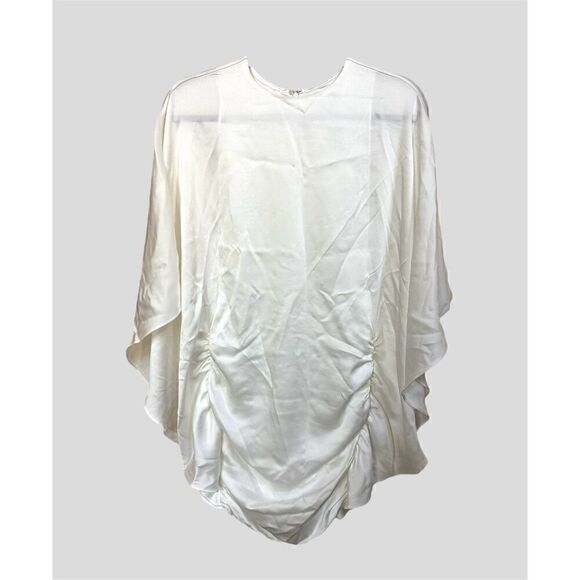 Jonathan Simkhai Kadence Bell Sleeve Mini Dress White-Size 0 - Picture 4 of 10